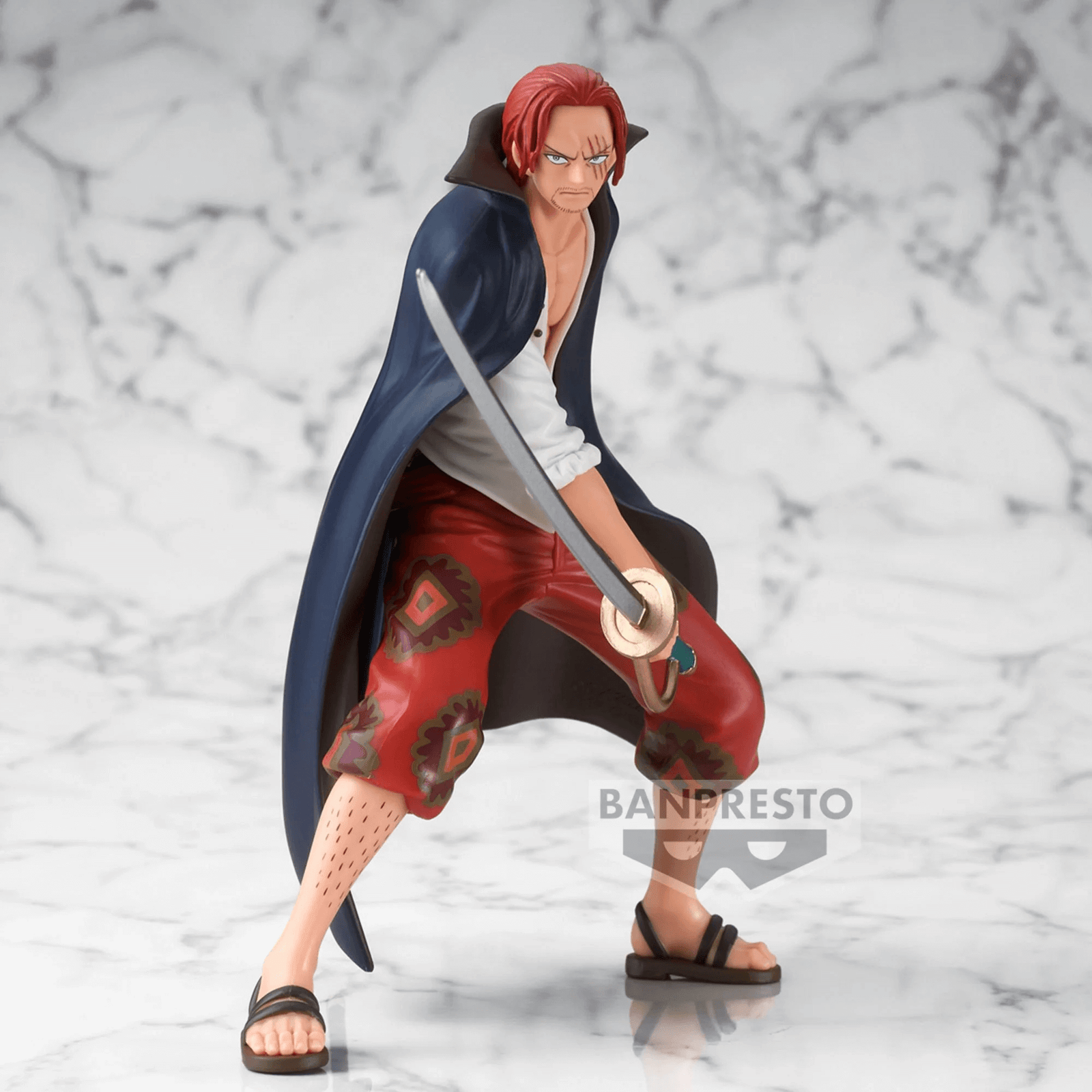 Banpresto One Piece Film Red - DXF Posing - Shanks PVC Statue Figure