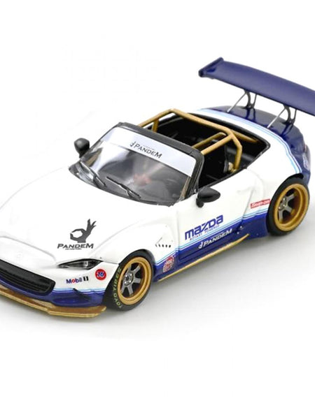 INNO64 1/64 Mazda MX-5 (ND) Miata "PANDEM ROCKET BUNNY" V1.0 Diecast Model Car