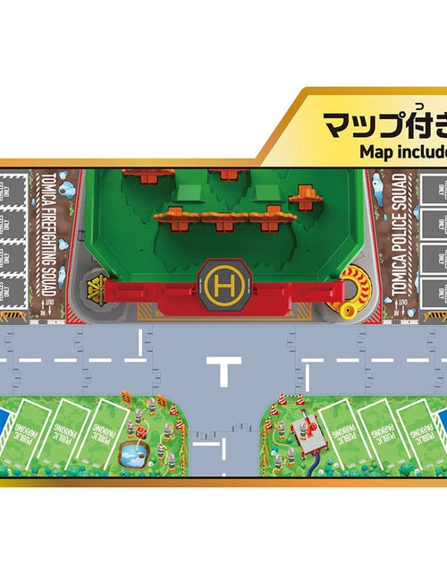 Load image into Gallery viewer, Takara Tomy Tomica Tomica World Sound Firefighting Training Center Playset
