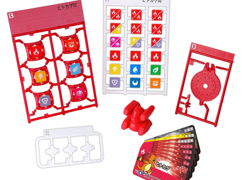 Load image into Gallery viewer, Bandai Tabletop Games Miniature Pokemon Plakoro Starter Set Charmander 02
