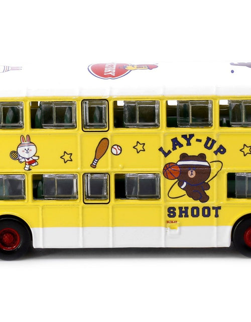Load image into Gallery viewer, Tiny Die-cast Model Car - DAIMLER Fleetline MetSec &quot;Line Friends&quot;
