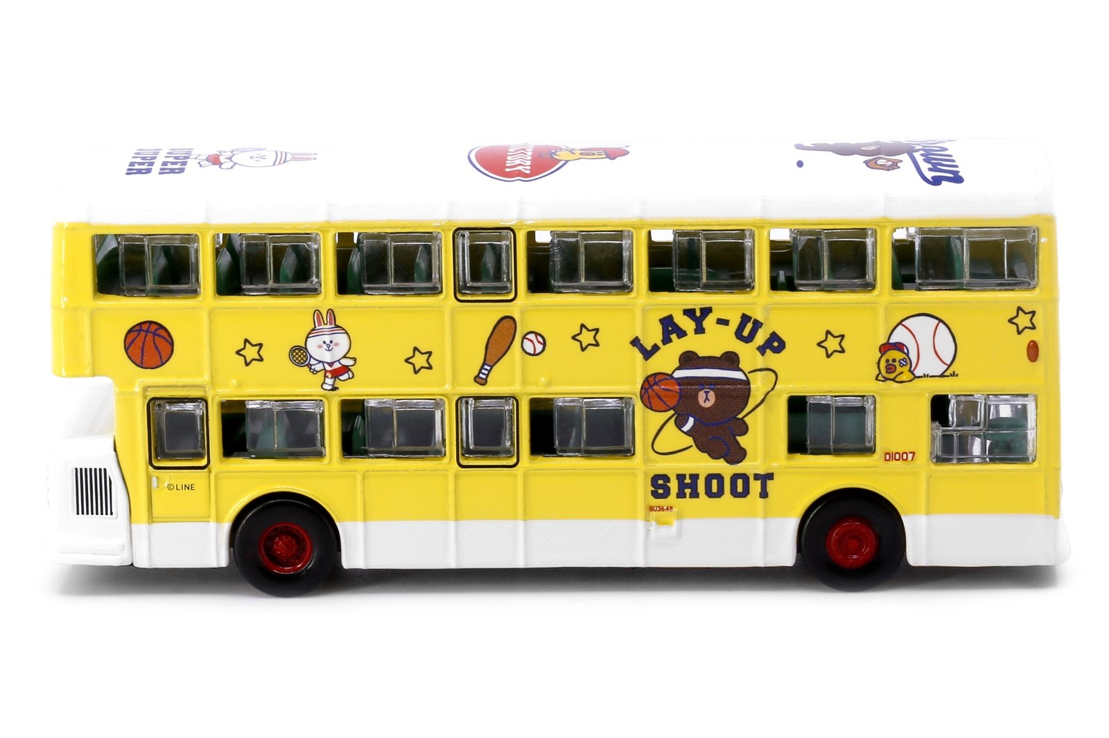 Tiny Die-cast Model Car - DAIMLER Fleetline MetSec "Line Friends"