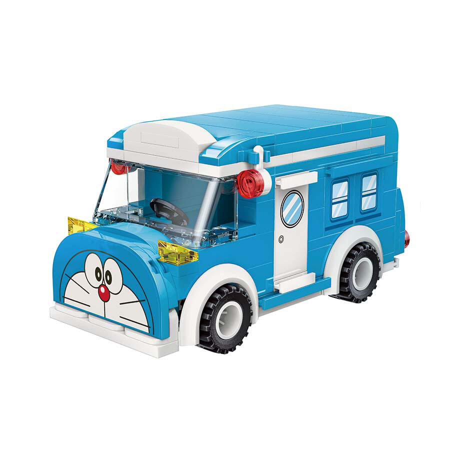 Qman Keeppley Building Blocks Toy #K20407 - Doraemon Mini Car-Bus