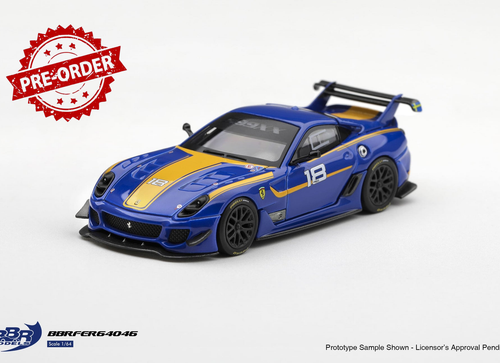 Load image into Gallery viewer, (Pre-order) BBR 1/64 Ferrari 599XX Evo #18 Diecast Model Car
