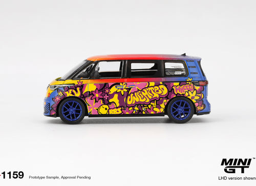 Load image into Gallery viewer, (Pre-order) MINI GT 1/64 #1159 Volkswagen ID.Buzz KW/BBS Diecast Model Car
