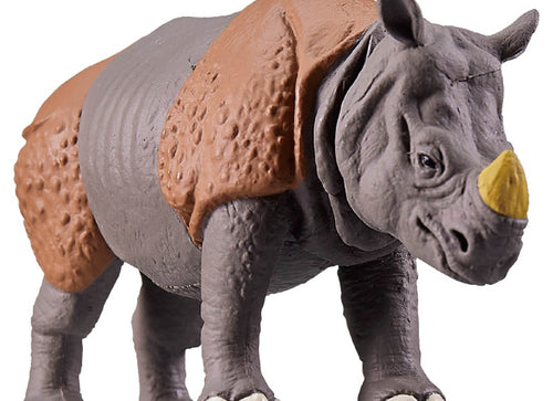 Load image into Gallery viewer, Takara Tomy Adventure Continent Ania Kingdom Amine Indian Rhino Figure
