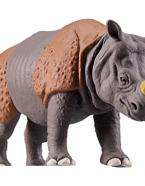 Load image into Gallery viewer, Takara Tomy Adventure Continent Ania Kingdom Amine Indian Rhino Figure
