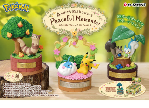 Load image into Gallery viewer, Re-ment Pokemon A Little Tale of the Forest Series 2 (6pcs Complete BOX)
