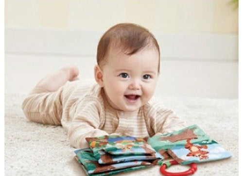 Load image into Gallery viewer, Takara Tomy Disney Baby Dear Little Hands Pooh Picture Book for over 6 month
