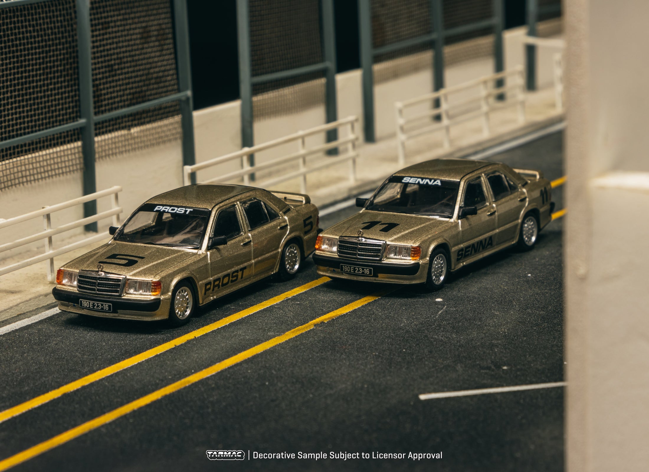 Tarmac Works 1/64 Mercedes-Benz 190 E 2.3-16 Race of Champion 1984