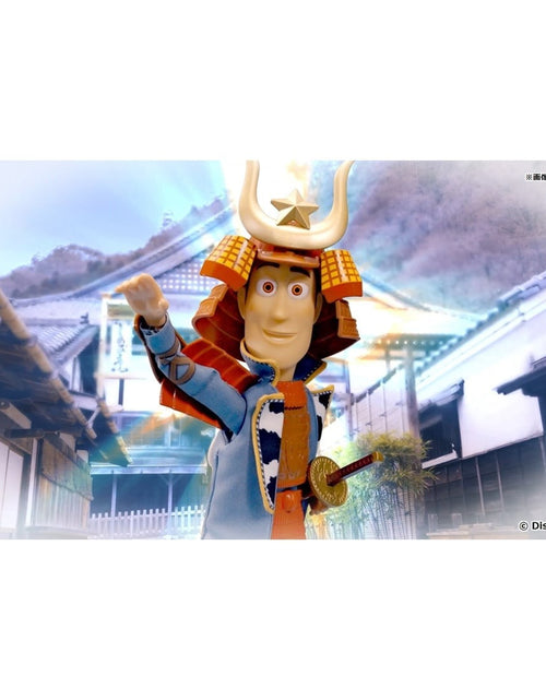 Load image into Gallery viewer, Takara Tomy Toy Story 30th Anniversary Real Size Talking Figure Woody KABUTO Ver
