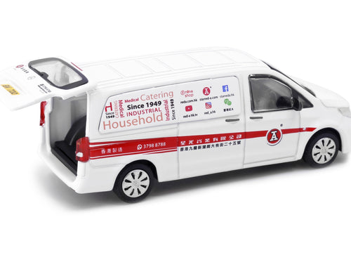 Load image into Gallery viewer, Tiny City 113 1/76 Die-cast Model Car - MERCEDES-BENZ Vito Red A
