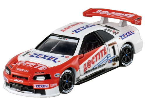 Load image into Gallery viewer, Takara Tomy Tomica Premium Racing Loctite Zexel GT-R Diecast Model Car
