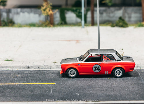 Load image into Gallery viewer, Tarmac Works 1/64 Datsun 510 Trans-Am B-Sedan 2.5 Challenge 2023
