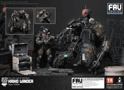 Load image into Gallery viewer, Acid Rain x ToyAllianceF AV-A132 Kaiho Winder Type12WDk ActionFigure

