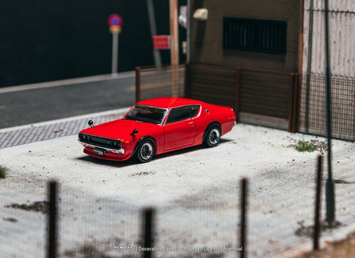 Load image into Gallery viewer, (Pre-order) Tarmac Works 1/64 Nissan Skyline 2000GT-R (KPGC110) Red Diecast Car
