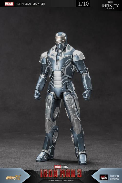 ZD Toys Marvel Avengers 1/10 Iron Man MK40 Action Figure