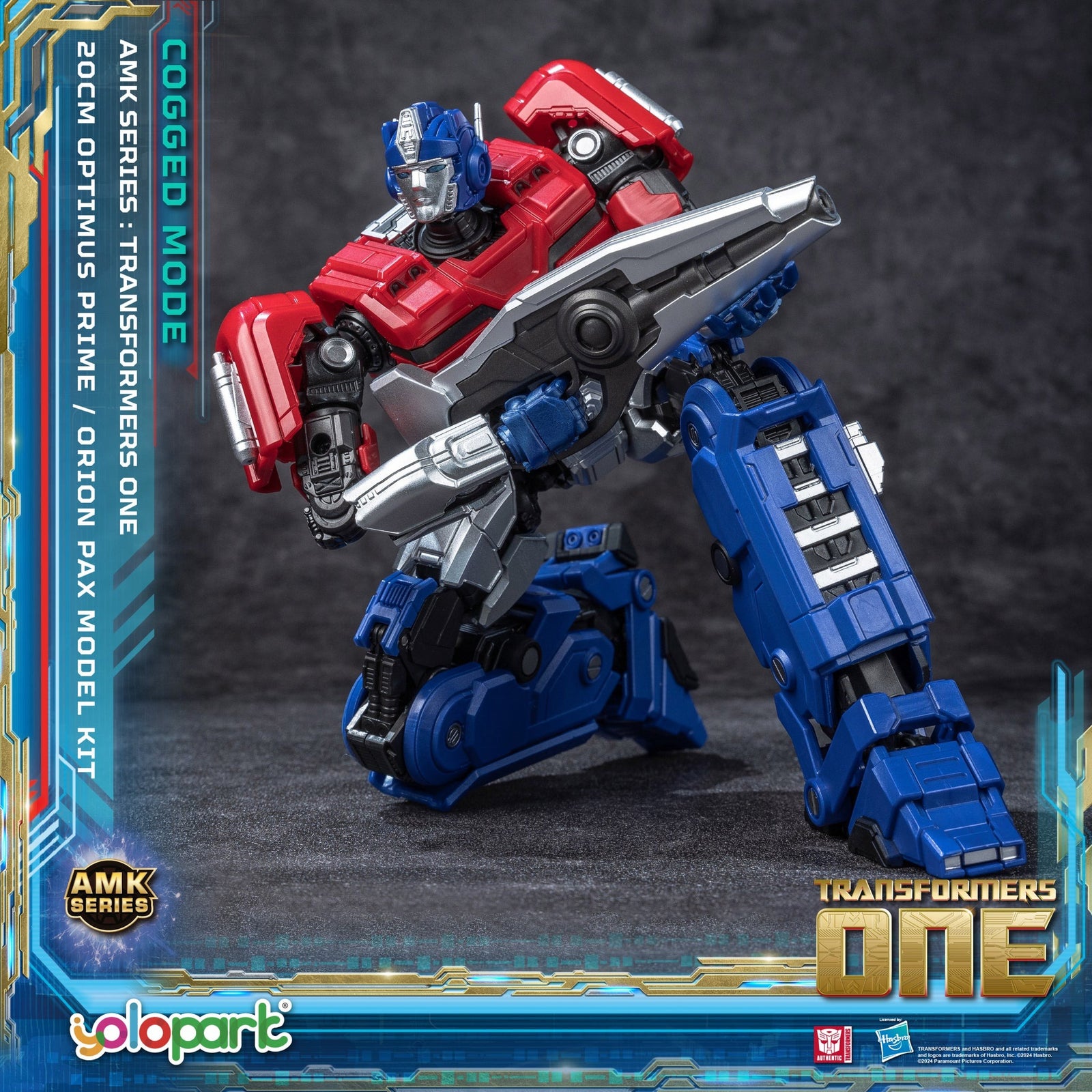 TRANSFORMERS ONE AMK (Cogged Mode) Optimus Prime Orion Pax Model Kit