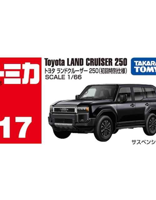 Load image into Gallery viewer, Takara Tomy Tomica 1:66 No.17 Toyota Land Cruiser 250 (1st) Diecast Model Car
