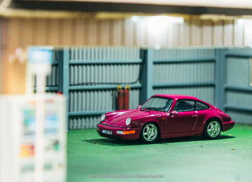 Load image into Gallery viewer, (Pre-order) Tarmac Works 1/64 Porsche 911 964 RS  Ruby Star Diecast Model Car
