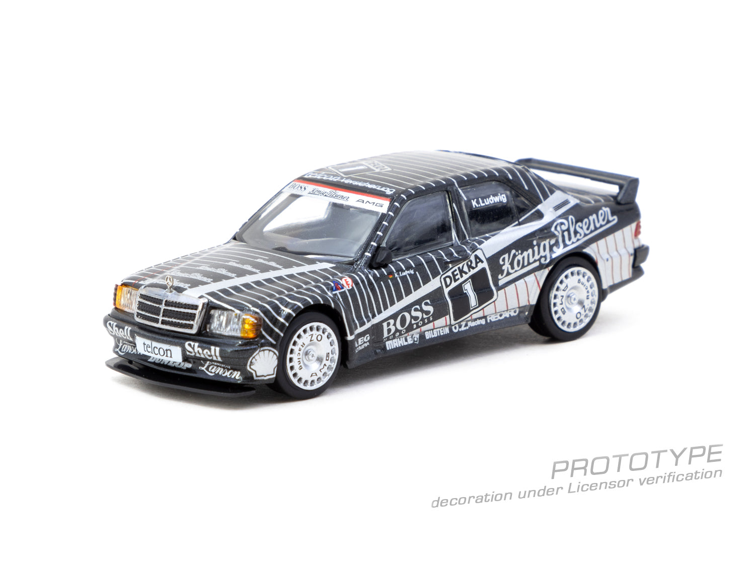 Tarmac Works 1/64 Mercedes-Benz 190 E 2.5-16 EVO 1 DTM 1989 Klaus