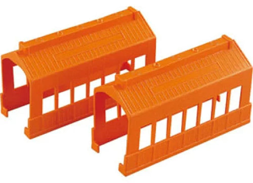 Load image into Gallery viewer, Takara Tomy Plarail Train Accessory J-09 TRAIN GARAGE (2pcs) model Japan
