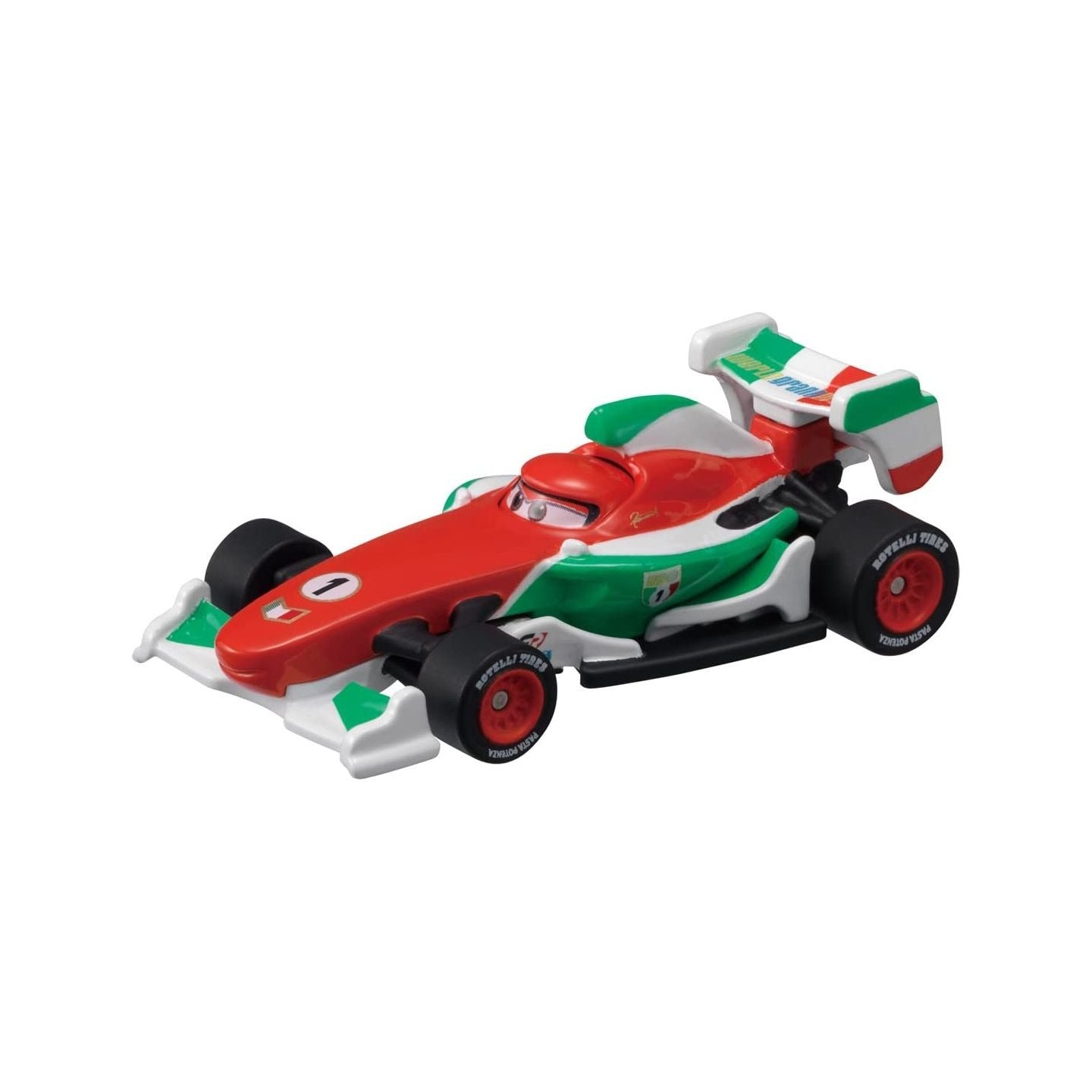 Tomica Takara Tomy Disney Movie Pixar Motors C-17 Franchesco Diecast Toy CARS 2