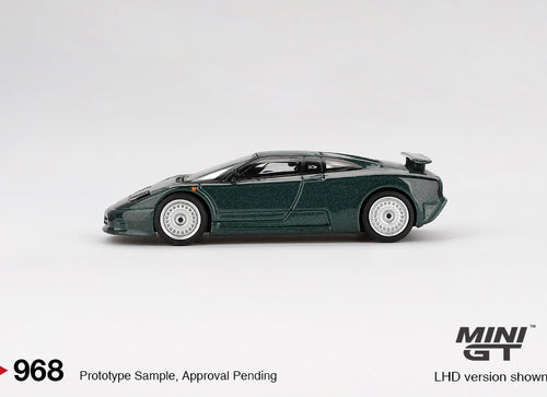 Load image into Gallery viewer, Mini GT #968 Bugatti EB110 GT Verde Scuro Diecast Model Car
