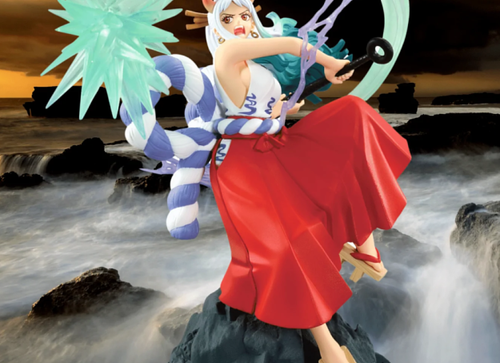 Load image into Gallery viewer, Banpresto One Piece Dioramatic Yamato (The Brush) Statue 7.5" Figure
