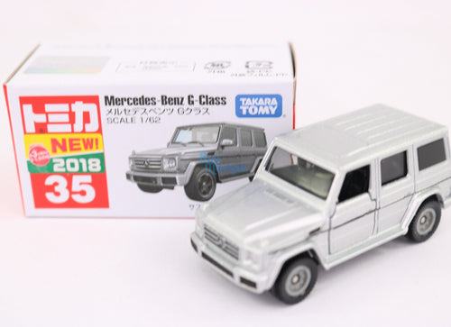 Load image into Gallery viewer, Takara Tomy TOMICA No. 35 Mercedes Benz G Class 2018 New Diecast Toy Car JAPAN
