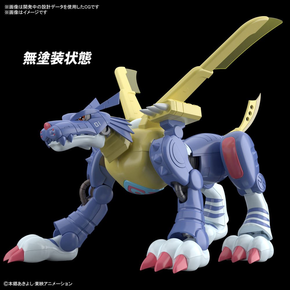 Bandai Figure-rise Standard Metal Garurumon (Plastic model)