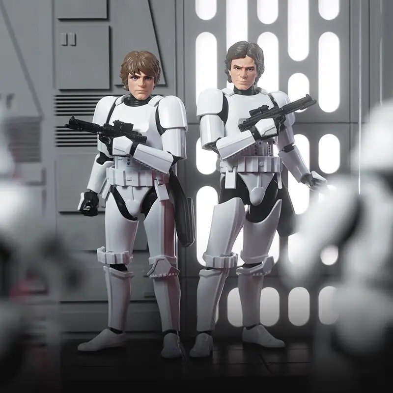 Blokees Star Wars Luke Skywalker Stormtrooper Disguise Version Model Kit Figure