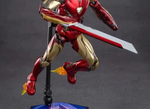 Load image into Gallery viewer, ZD Toys Marvel Avengers 1/10 Iron Man MK85 Action Figure with LIGHTING Function
