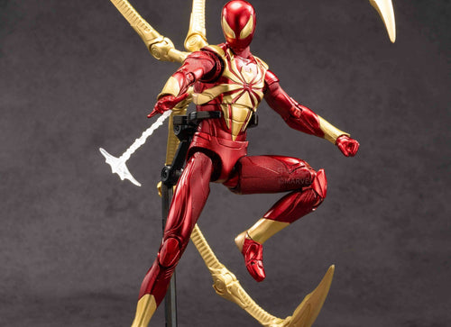 Load image into Gallery viewer, ZD Toys Marvel Avengers 1/10 Spider-Man Armor Ver. Spider Action Figure Set
