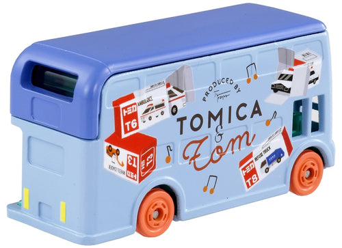 Load image into Gallery viewer, Takara Tomy Dream Tomica SP: Tomica and Tom - I Love Tomica Double Decker Bus
