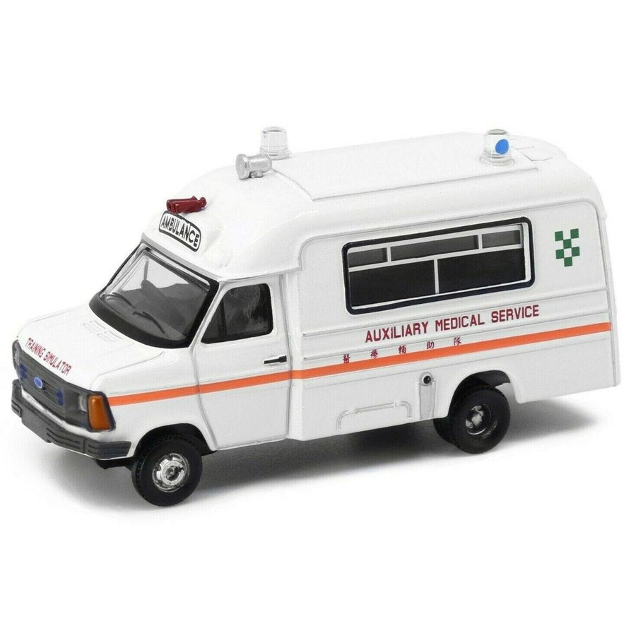Tiny City Exhibition Exclusive Diecast Car HK AMS Ambulance Training Simulator