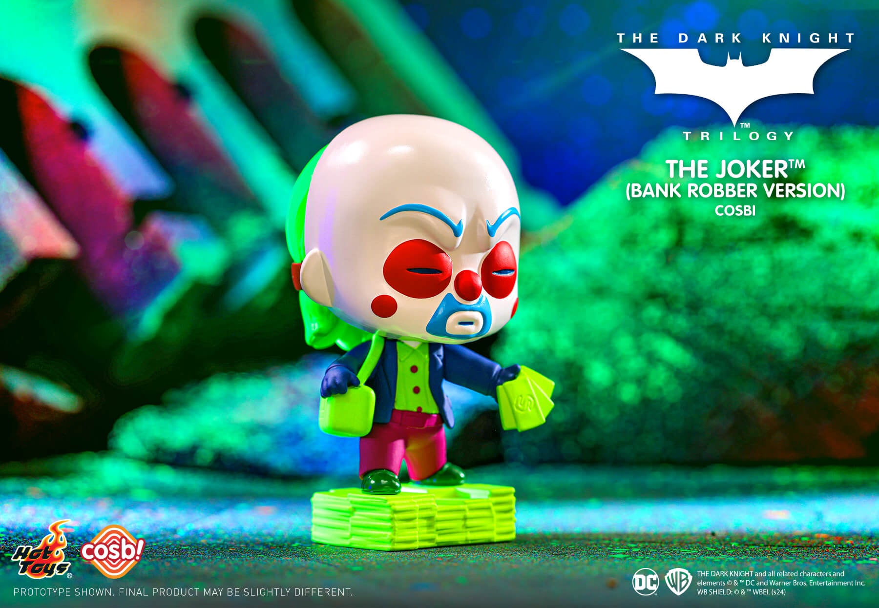 Hot Toys The Dark Knight Trilogy Jokerized Cosbi Collection (Full set of 8)