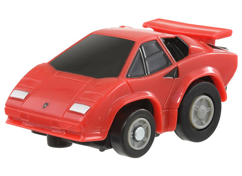 Load image into Gallery viewer, Takara Tomy Tomica ChoroQ Pull Back Diecast e-11 Lamborghini Countach 5000QV
