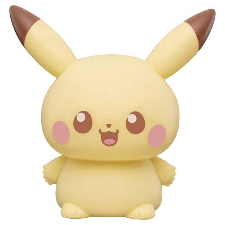 Takara Tomy Pokemon - Pokepeace Puni Kyun Light Pikachu Wow Figure