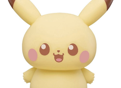 Load image into Gallery viewer, Takara Tomy Pokemon - Pokepeace Puni Kyun Light Pikachu Wow Figure
