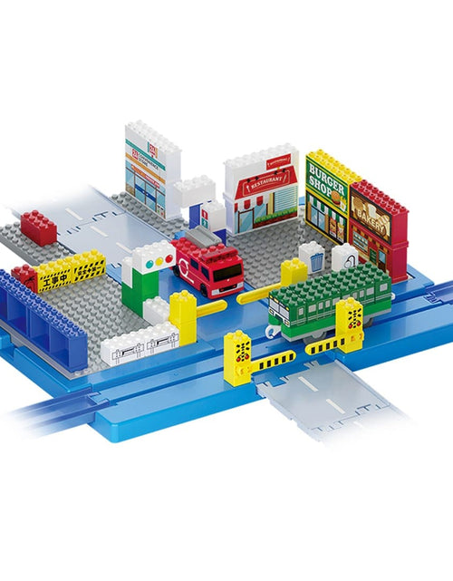 Load image into Gallery viewer, Takara Tomy Tomica Plarail Blocks Vehicle Block Town Box Set
