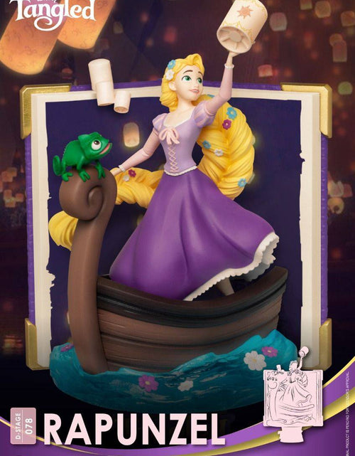 Load image into Gallery viewer, Beast Kingdom Diorama Stage-078-Story Book Series-Rapunzel Close Box
