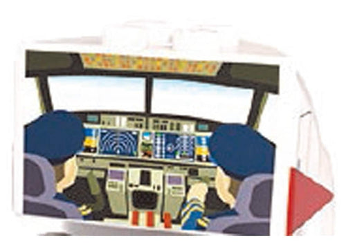 Load image into Gallery viewer, Takara Tomy Tomica Plarail Blocks Airplane set
