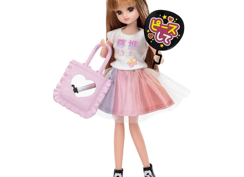 Load image into Gallery viewer, Takara Tomy Licca Chan -  Clothes Licca LW-12 Oshikatsu Debut Set
