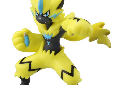 Load image into Gallery viewer, Takara Tomy - Pokemon Moncolle  MS-09 Zeraora Box Packing 4CM Mini Figure

