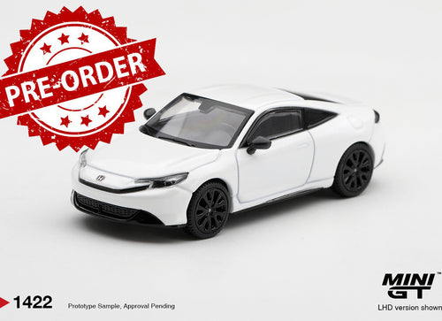 Load image into Gallery viewer, (Pre-order) Mini GT #1422 Honda Prelude Moonlit White Pearl RHD Diecast Model
