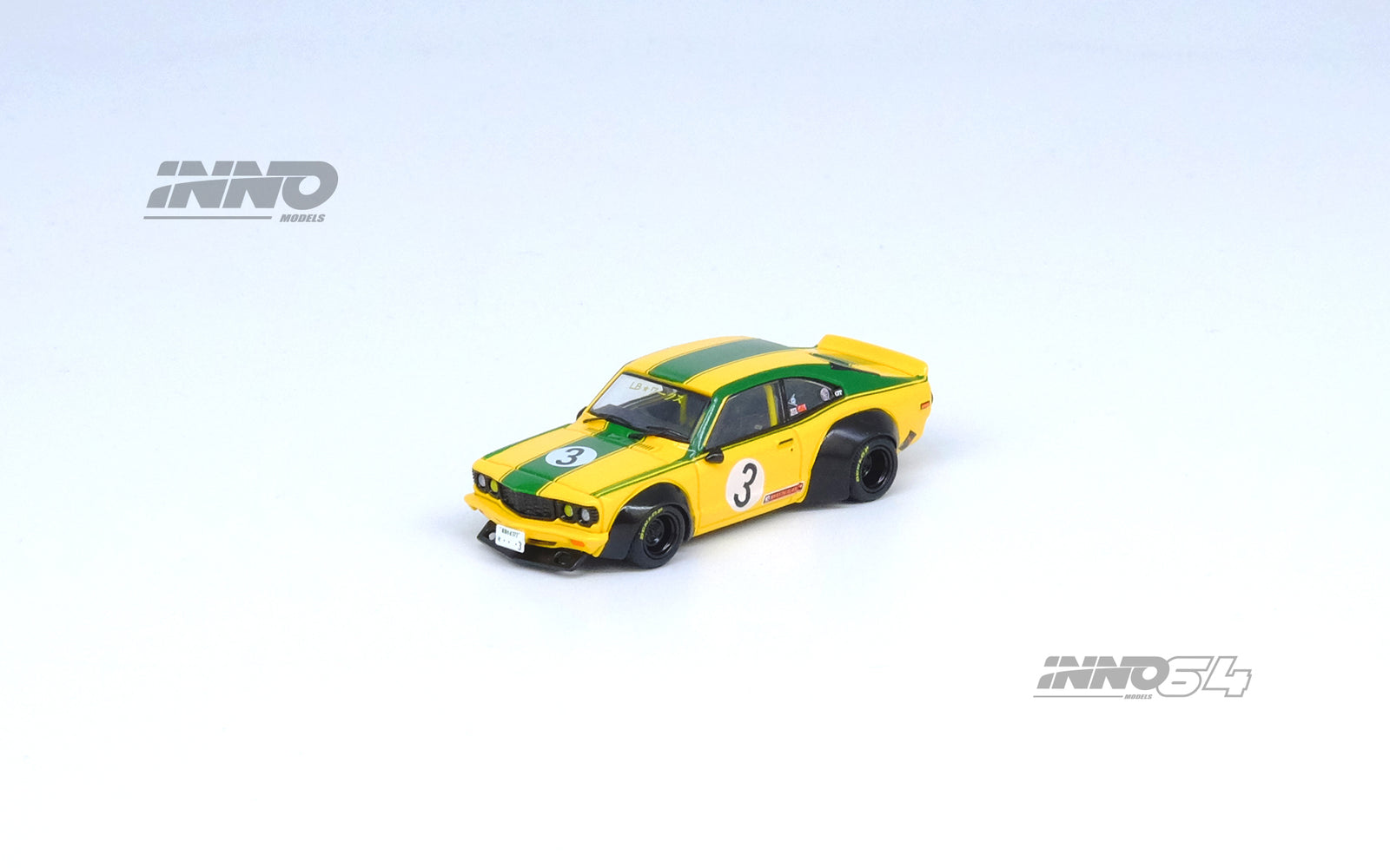 INNO64 Models Diecast Car 1/64 LB-WORKS Mazda RX3 Savanna Model Car