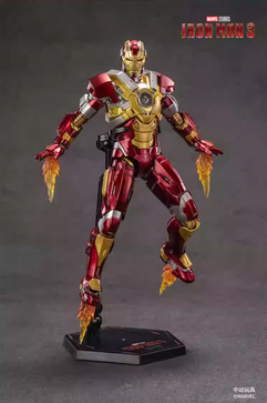 Load image into Gallery viewer, ZD Toys Marvel Avengers 1/10 Iron Man MK17 Action Figure
