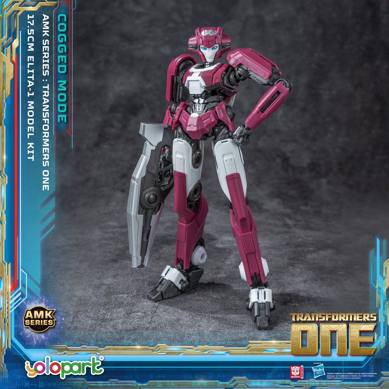 TRANSFORMERS ONE AMK (Cogged Mode) Elita-1 Model Kit