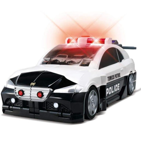 Takara Tomy Tomica World Transform Dispatch! Scramble Big Patrol police car